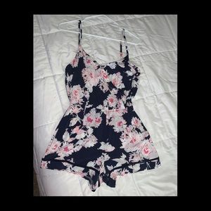 Floral Bebop romper